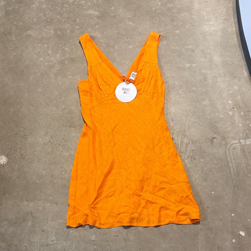 Princess Polly Orange Mini Dress